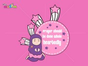 C006_G (prayer should be done whole heartedly)